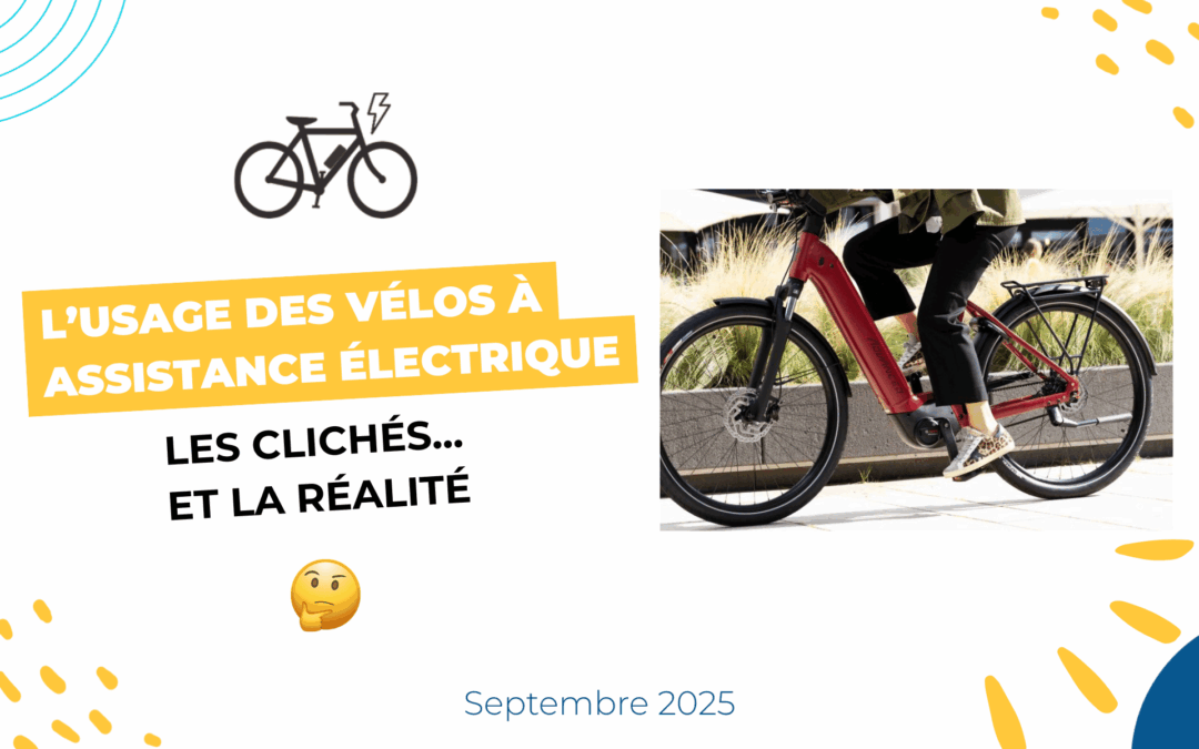 L&rsquo;usage des vélos à assistance électrique (VAE) : clichés et réalité…
