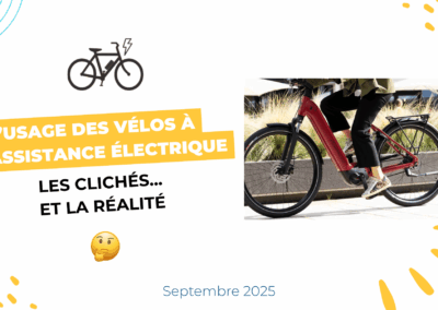 L&rsquo;usage des vélos à assistance électrique (VAE) : clichés et réalité…