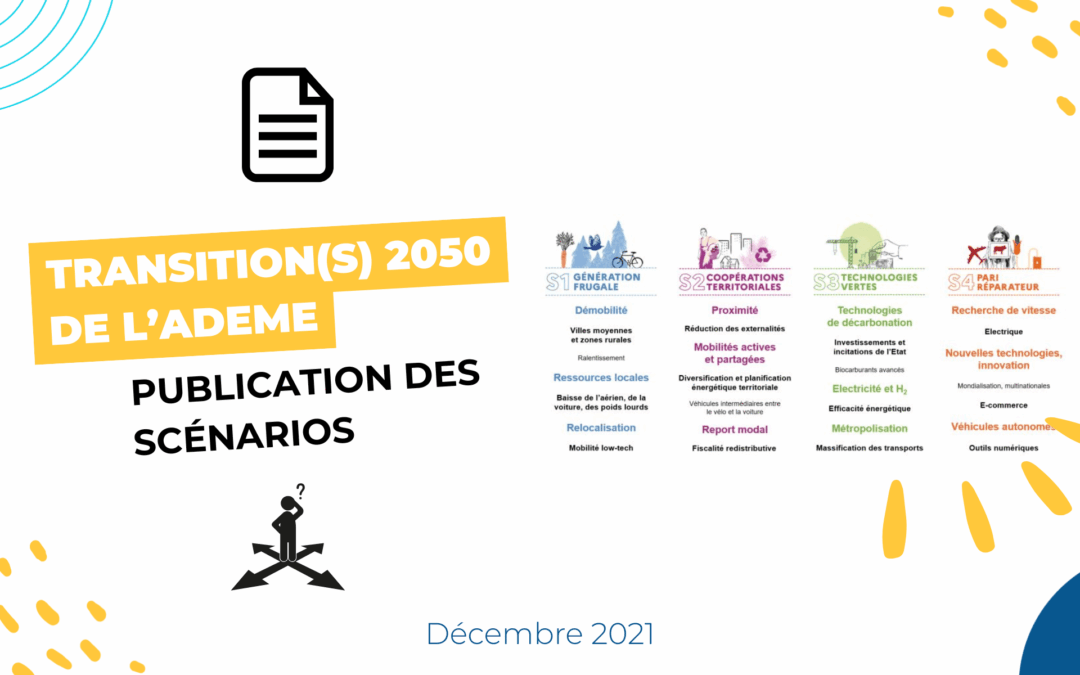 Publication des scénarios Transition(s) 2050 de l&rsquo;ADEME