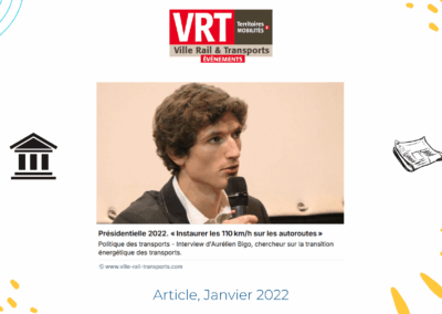 Présidentielle 2022 et mobilités : des mesures pour accélérer la transition