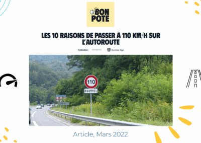 Les 10 raisons de passer à 110 km/h sur l’autoroute