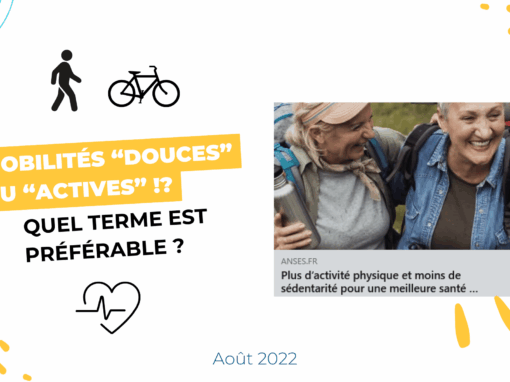 Mobilités “douces” ou “actives” : quel terme est préférable ?