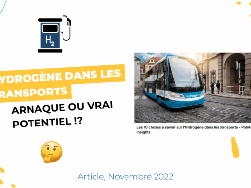 Hydrogène dans les transports : arnaque ou vrai potentiel !?