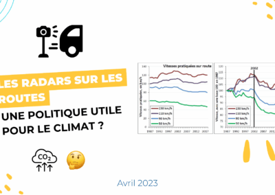 Les radars sur les routes, une politique utile pour le climat ?