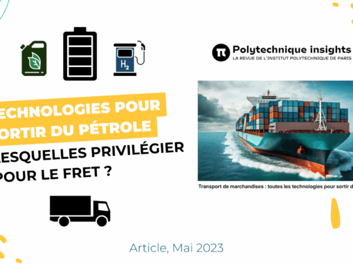 Transport de marchandises : toutes les technologies pour sortir du pétrole