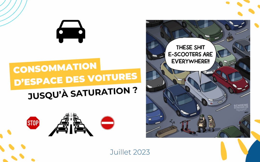 Consommation d’espace des voitures : jusqu&rsquo;à saturation ?