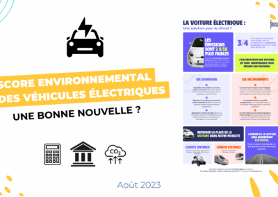 Score environnemental pour véhicules électriques : une bonne nouvelle ?