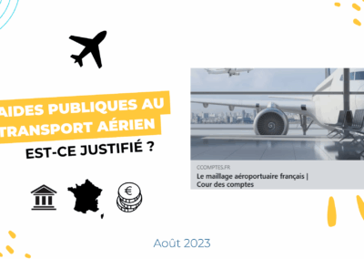 Aides publiques au transport aérien : est-ce justifié ?