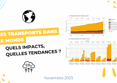 Les transports dans le monde : quels impacts, quelles tendances ?