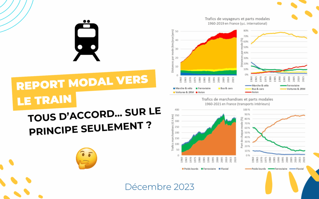 Report modal vers le train : tous d’accord, sur le principe seulement ?