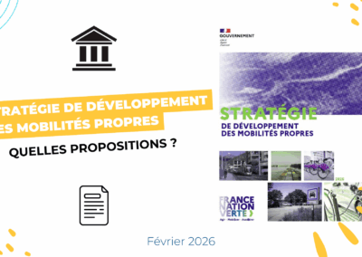 Stratégie de développement des mobilités propres : quelles propositions ?
