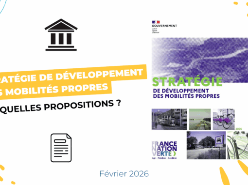 Stratégie de développement des mobilités propres : quelles propositions ?