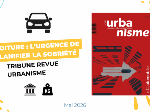 Voiture : l’urgence de planifier la sobriété